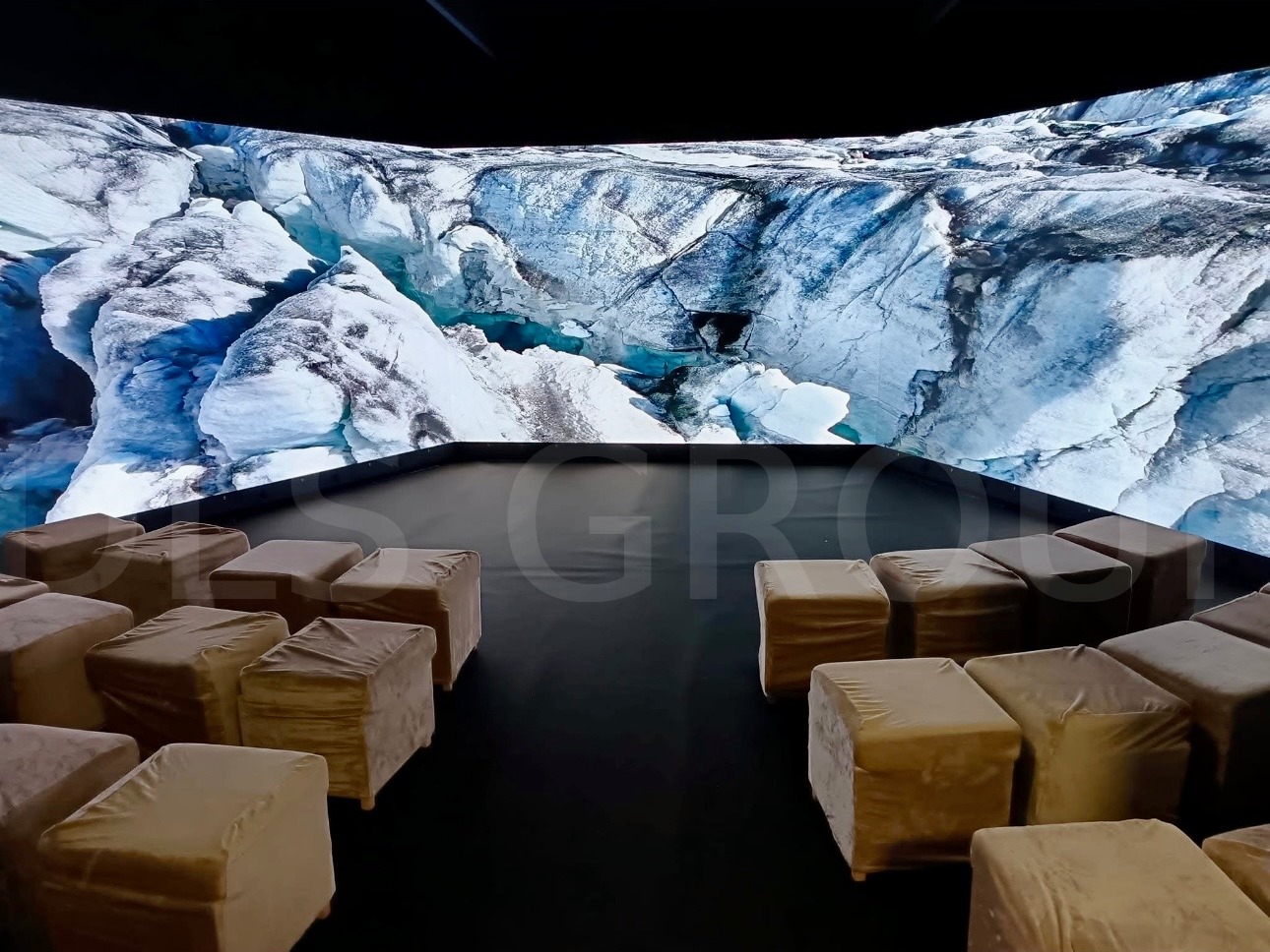 location mur de led lille