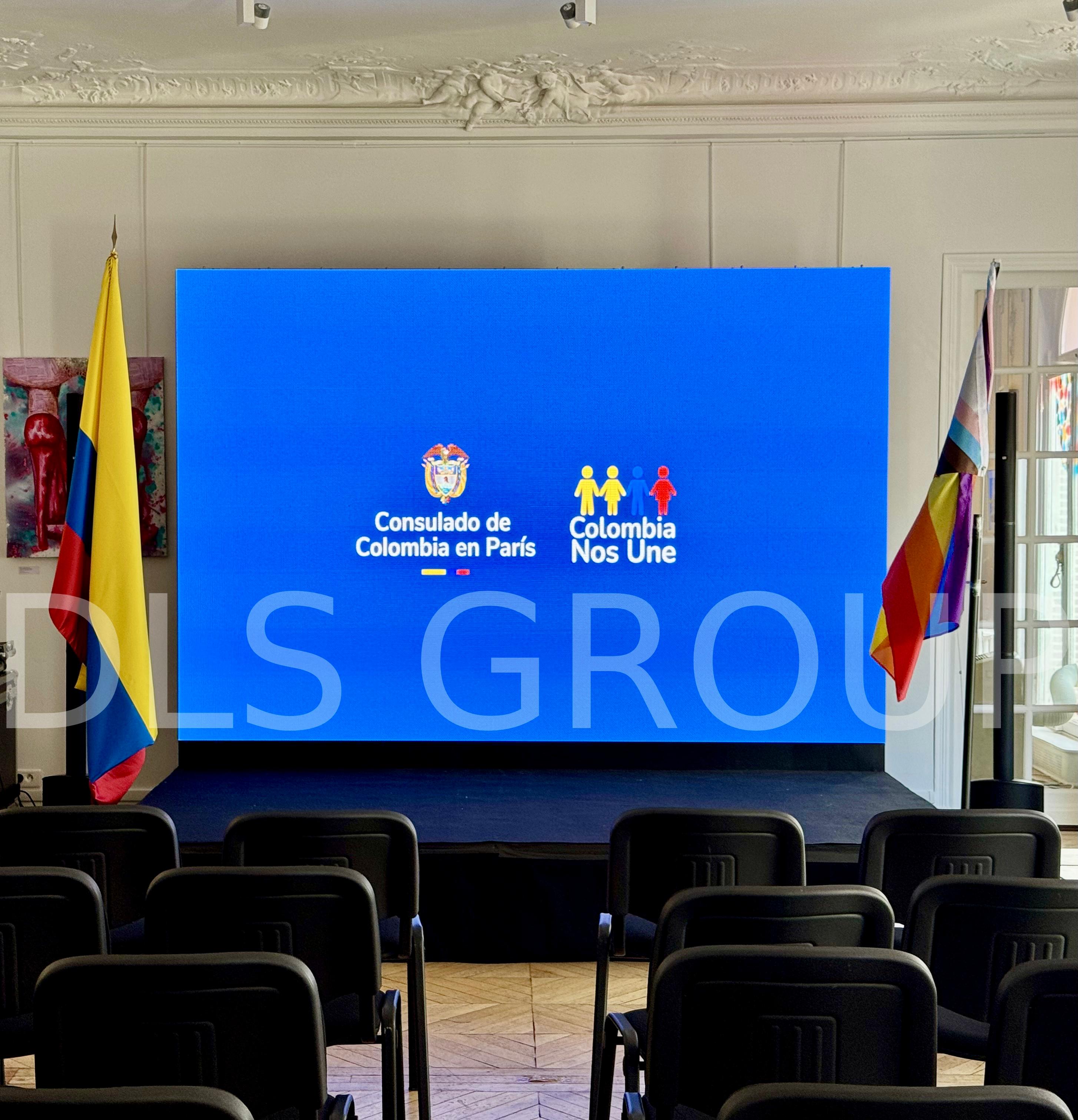 location mur de led paris